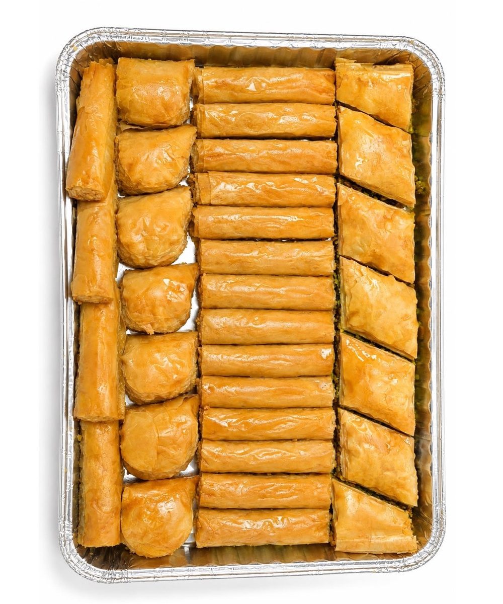 Ashi Mix Medium Ashi Assorted Baklava - Medium Tray - Image 1