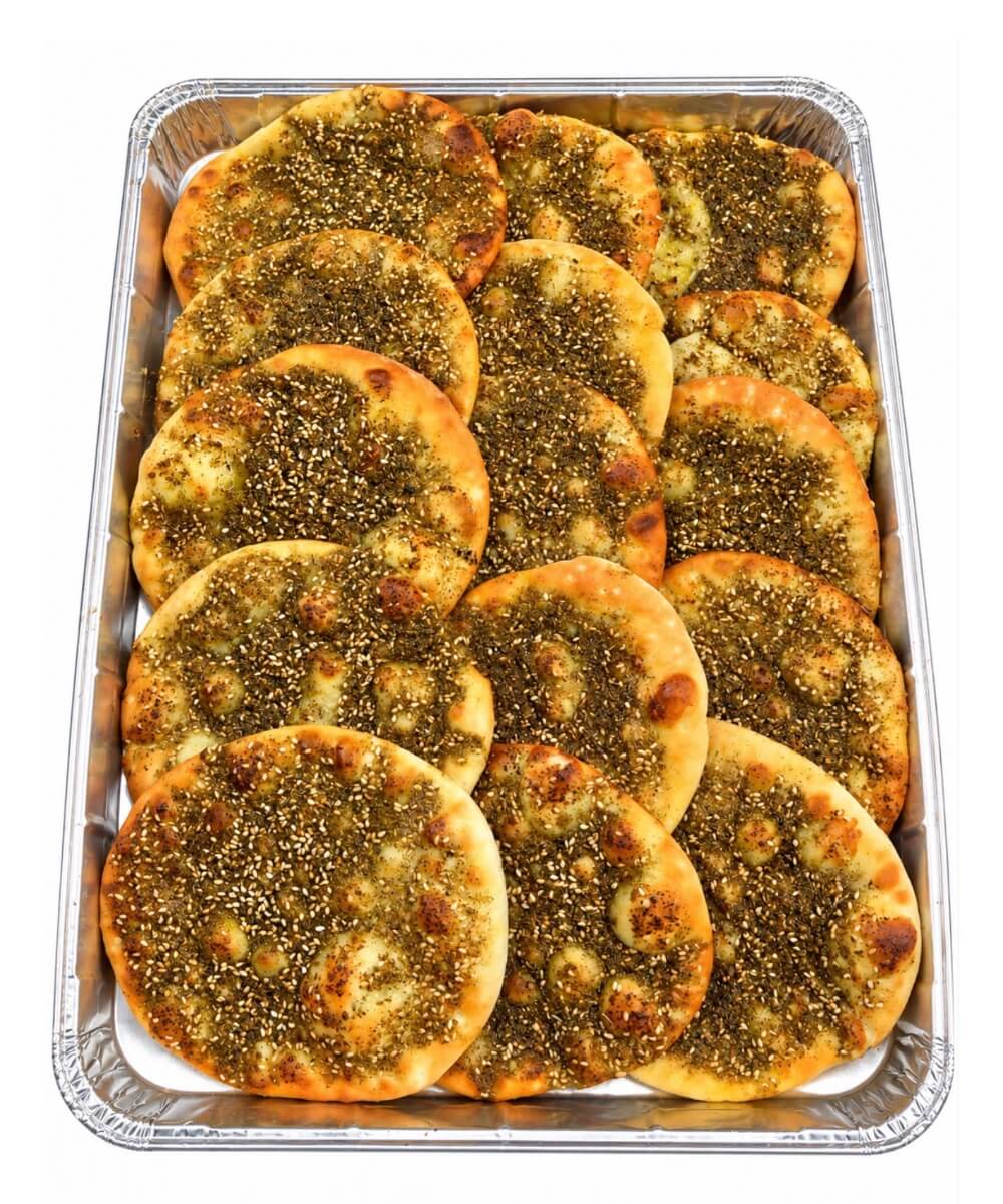 Mini Zaatar Bread Pic Mini Zaatar Bread - Image 1