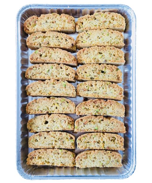 Pistachio Biscotti - Medium Tray - Image 1