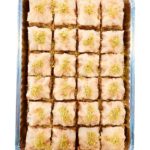 Square Pistachio Baklava - Medium Tray