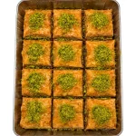 Square Pistachio Baklava - Small Tray