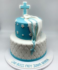 Baptism Cake 066