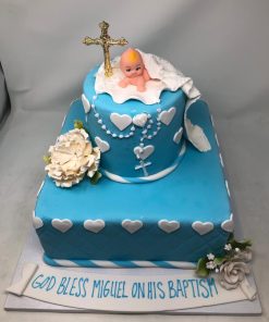 Baptism Cake 056